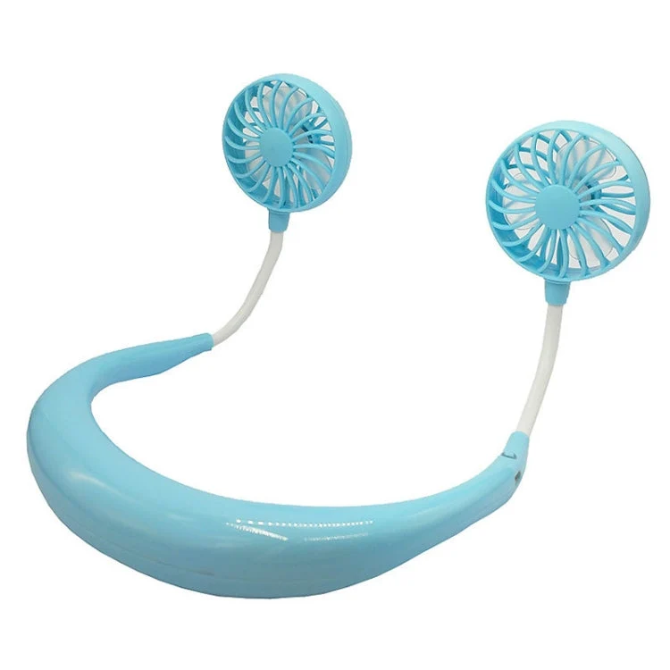 Draagbare Mini Ventilator met LED Verlichting voor Buiten