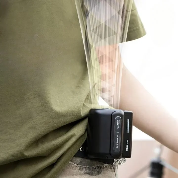 Draagbare Clip Ventilator Handenvrij Design