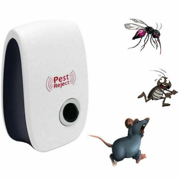 Ultrasone Ongediertebestrijder voor Muizen en Ratten 100-800m² Stil Huisdier- en Kindveilig Effectief | Sansoti
