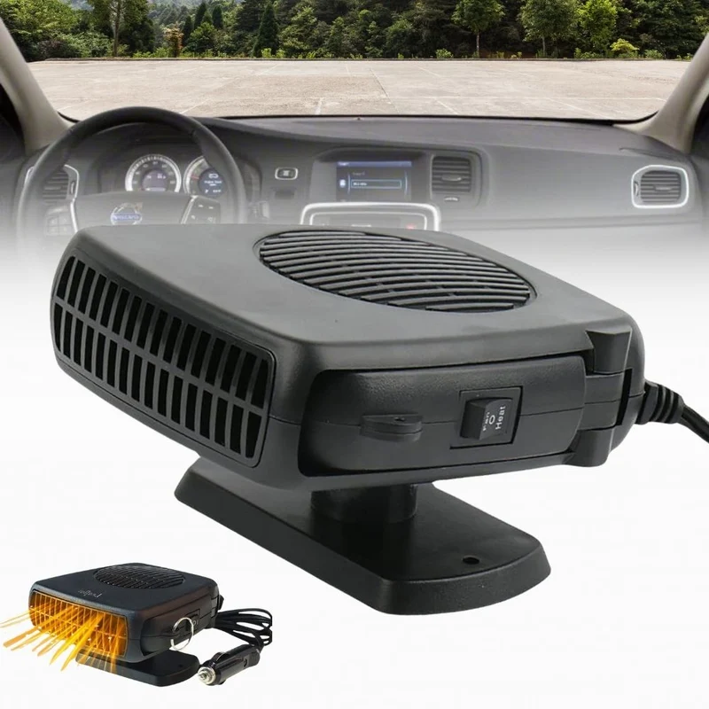 CeramixHeat | Compacte Efficiënte 12V Draagbare Auto Verwarming met Thermostaat