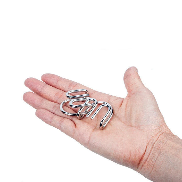 Metalen Breinbrekers Set – Denkpuzzels voor Volwassenen en Kinderen | Sansoti