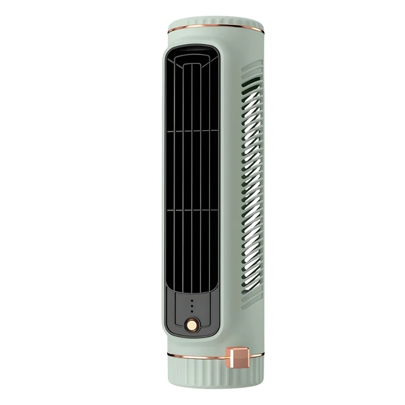 Torenventilator Bladeloos Design USB Tafelventilator met 60° Oscillatie voor Bureau en Kantoor | Sansoti