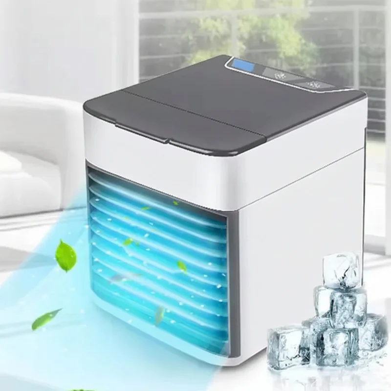 Draagbare Mini-Airco USB 28dB Fluistermotor Waterkoeling Kantoor & Thuis | Sansoti