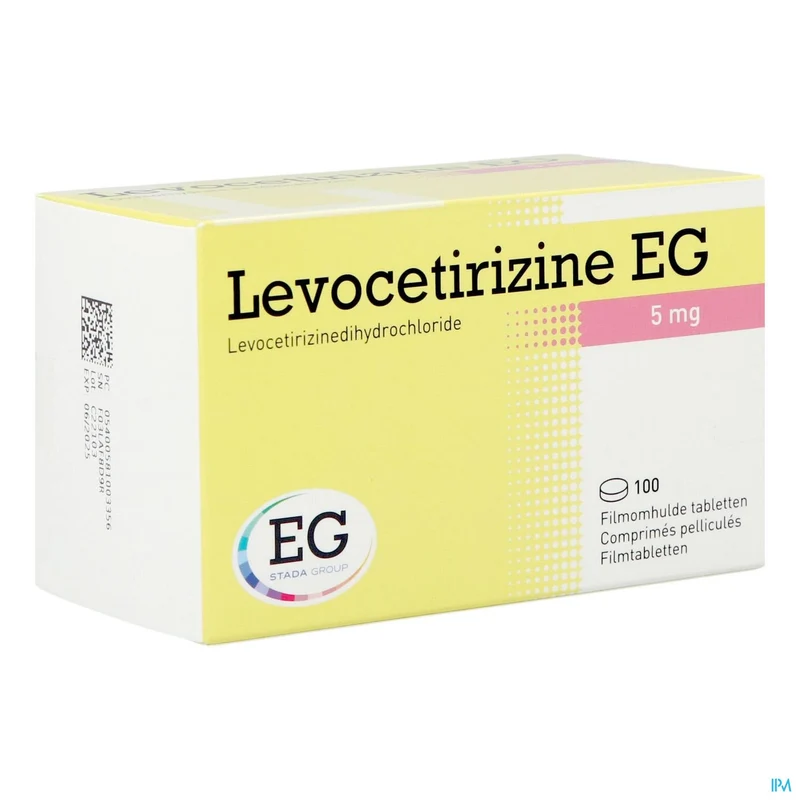 Levocetirizine EG 5mg | 100 filmomhulde tabletten | Allergie