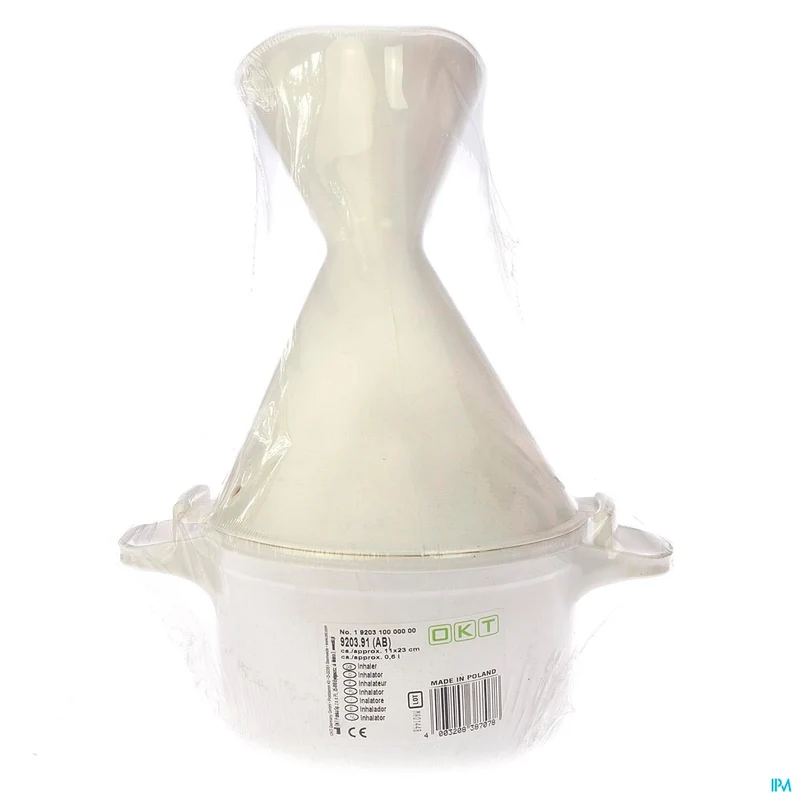 Wolf Inhalator Plastiek Wit