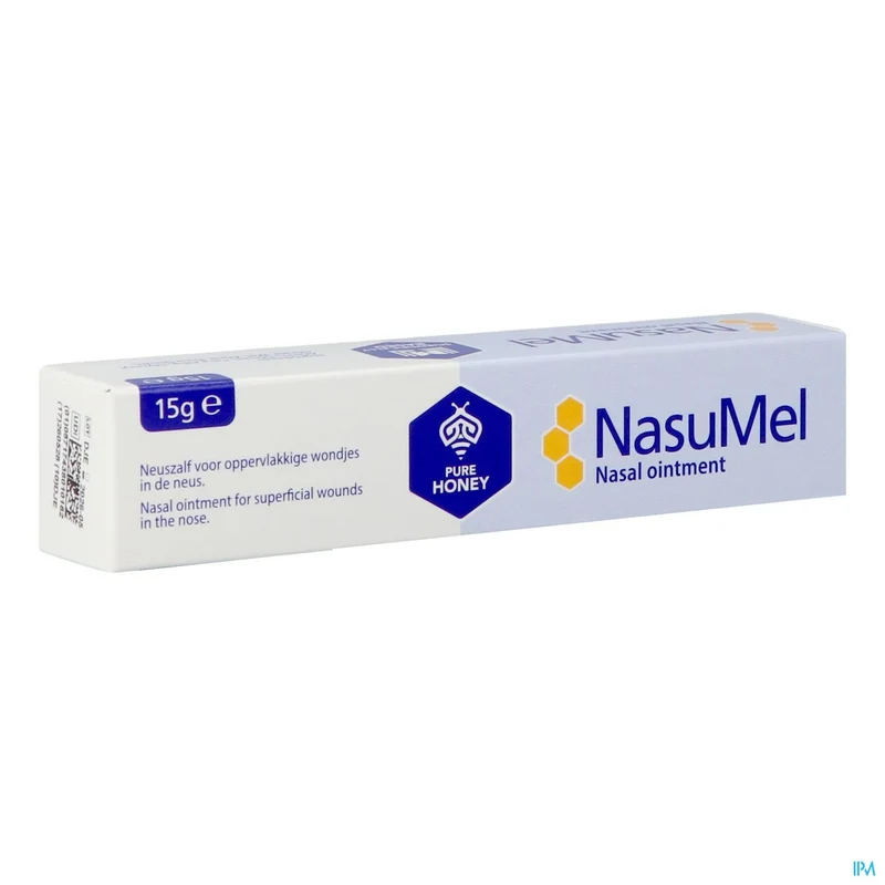 Nasumel Neuszalf 15g - Verzachtende Honingzalf voor Gevoelige Neusholte