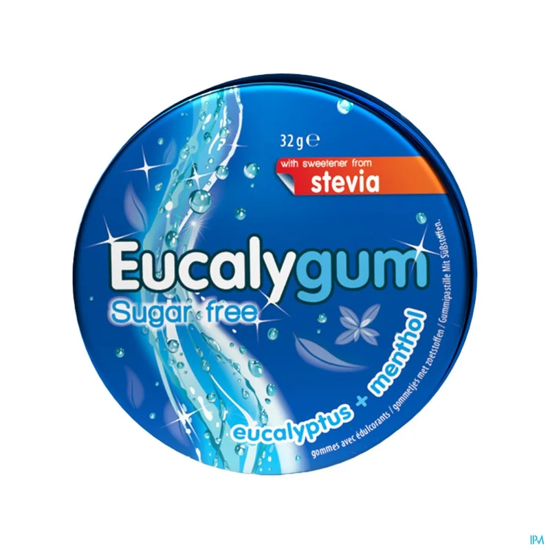 Eucalygum Sugar Free | 40g zuigtabletten | Ademhaling