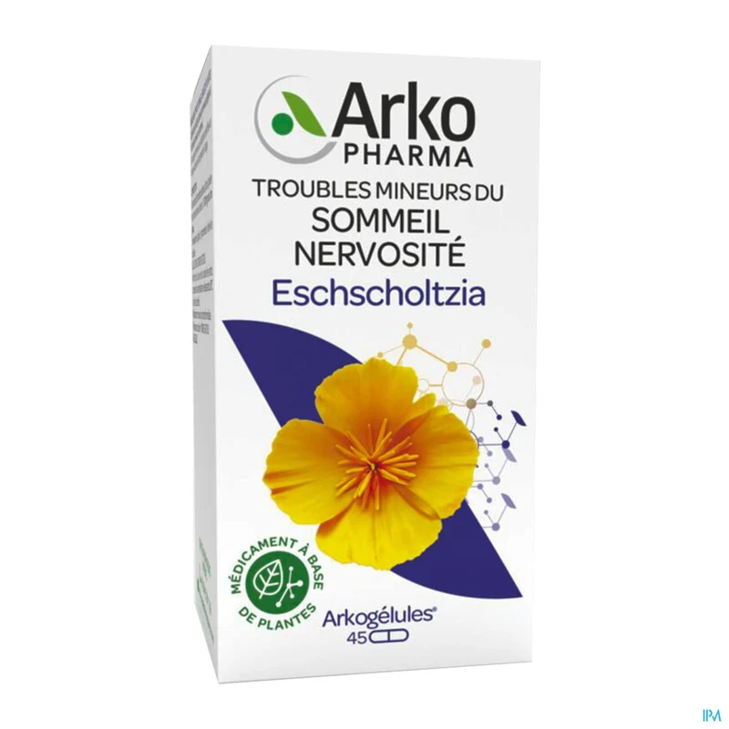 Arkocaps Goudpapaver Plantaardig 45 - 100% Natuurlijk Rustgevend Supplement