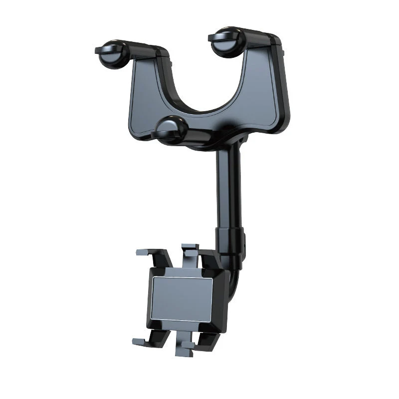 Universele Telefoonhouder voor Achteruitkijkspiegel - 360° Draaibaar - Handsfree Navigatie - Auto Accessoire | Sansoti