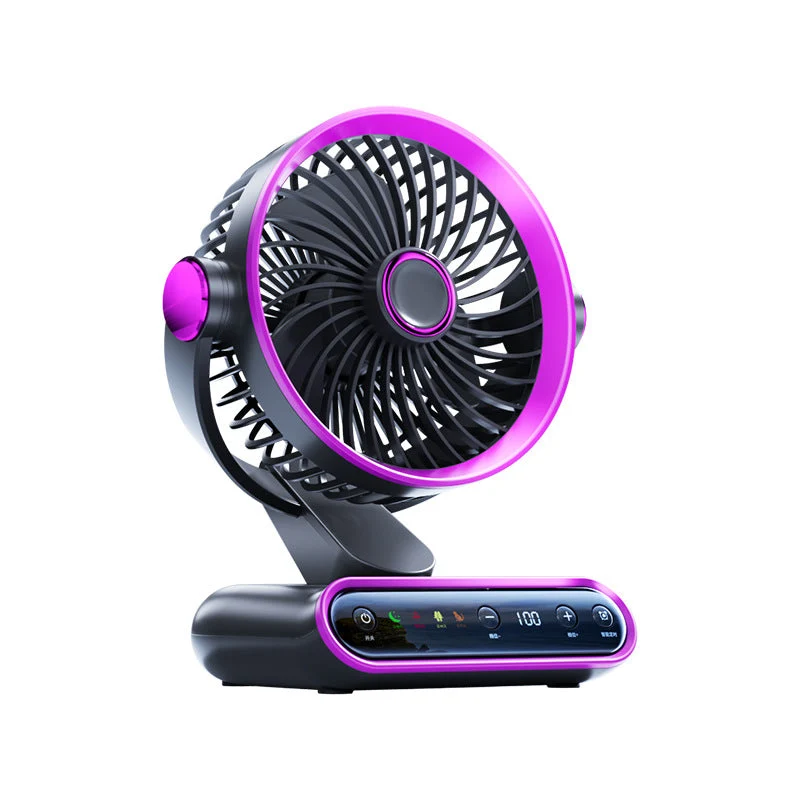 Draagbare Ventilator met Touchscreen Bediening voor Efficiënte Koeling