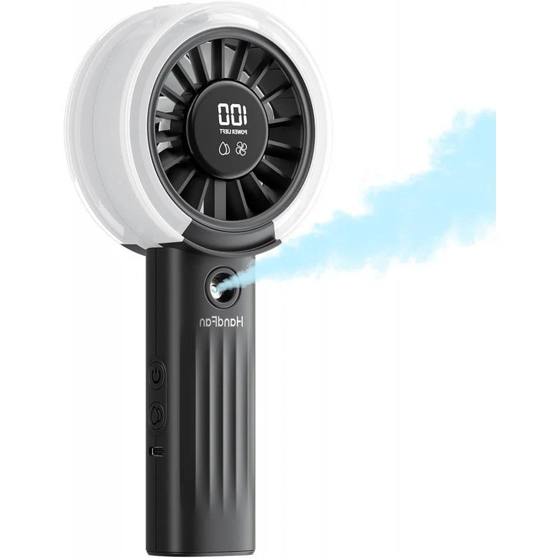 Unisex Draagbare Mistventilator Met Touchbediening