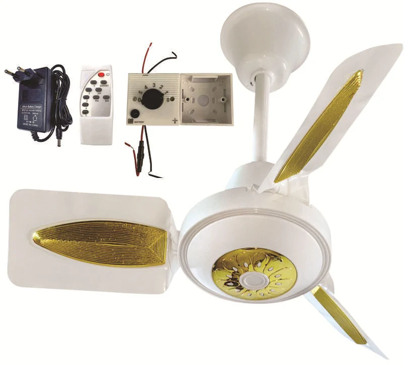 Plafondventilator Met LED Verlichting Modern Design