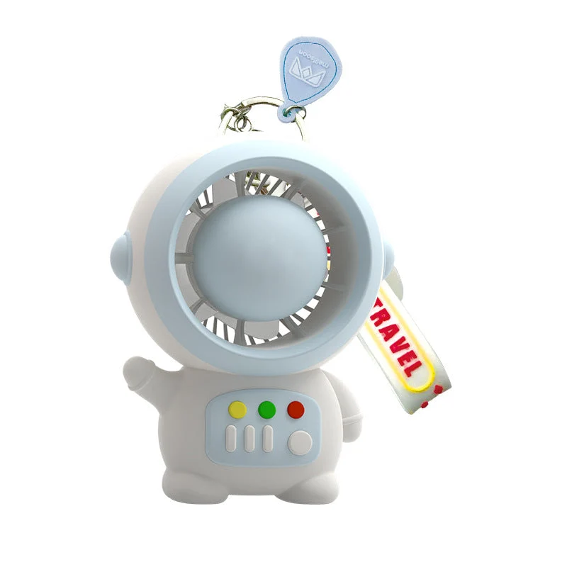 Unisex Draagbare Mini Ventilator Met Robotdesign