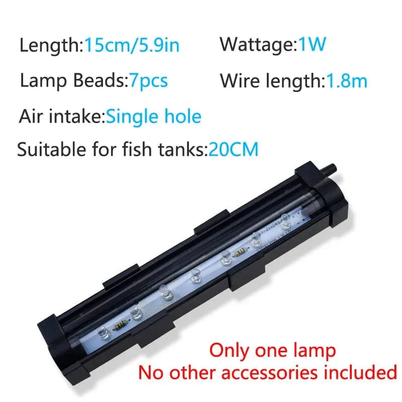 Onderwater LED Aquarium Lamp met Kleurverandering en Hoge Helderheid
