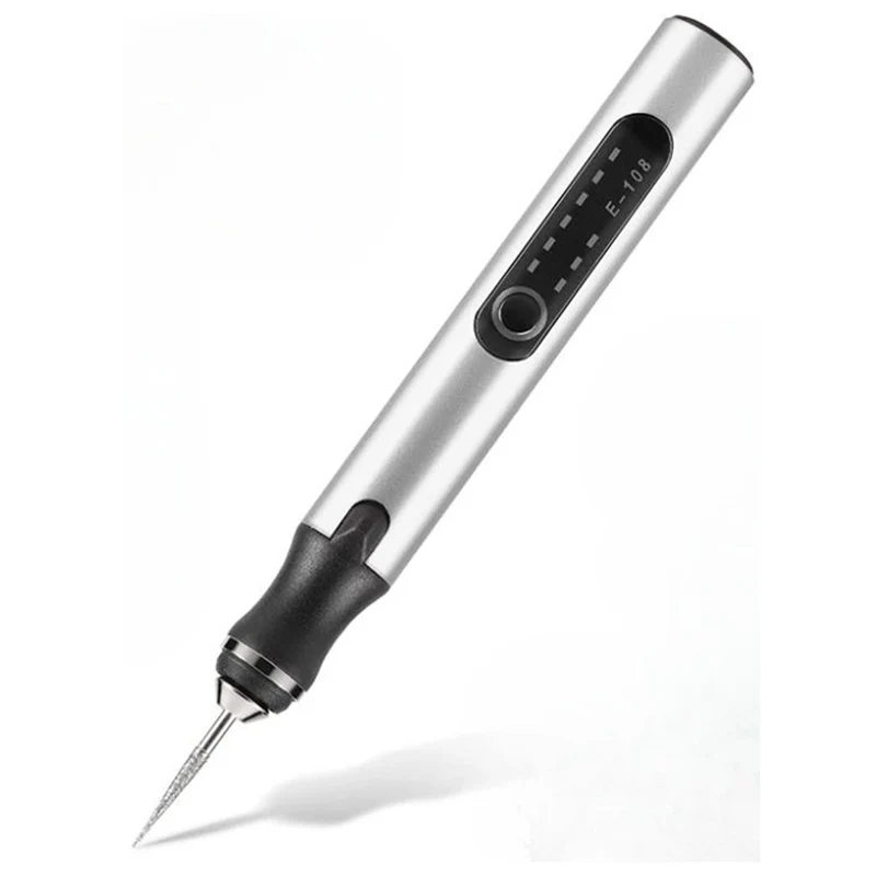 Graveerpen Oplaadbaar USB-C Variabel Toerental Precisiewerk Graveren Hobby Creatief Gereedschap DIY Handwerk | Sansoti