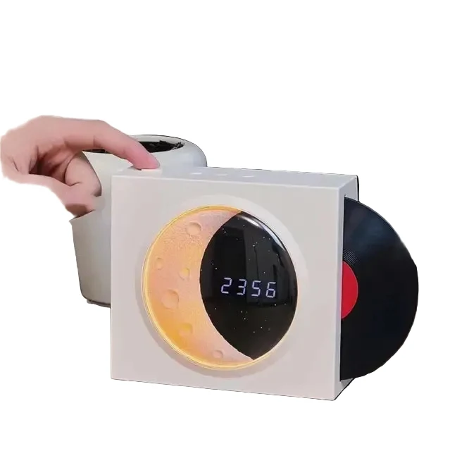 Nachtlampje Slaapkamer Met Bluetooth Speaker En Draadloos Opladen