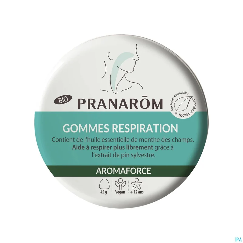 Pranarom Aromaforce Bio | 45g Gummies | Ademhaling