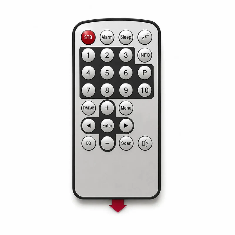 S004875 - Remote Control DABMAN 100 Credit card format