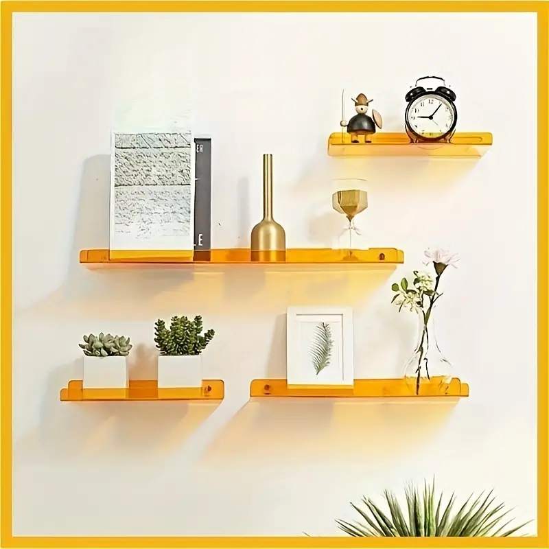 Zwevende Wandplank Industrieel Design voor Douche & Woonkamer