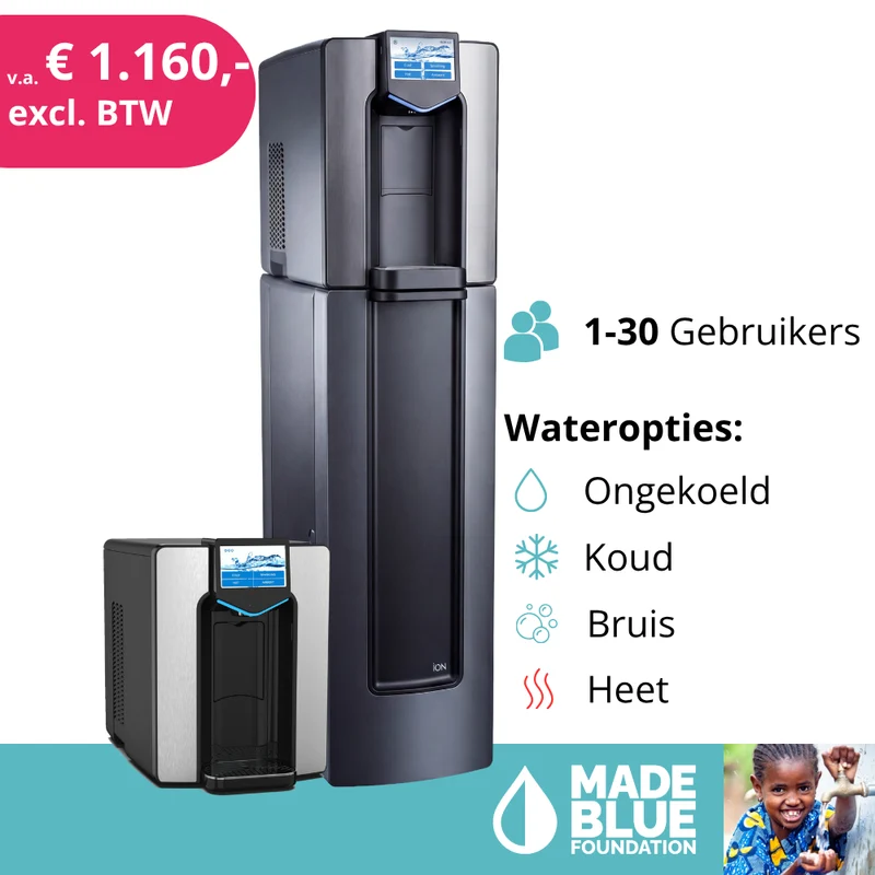 ION Plus leidingwaterkoeler | koud, heet en/of bruis | 30 l/u | tafelmodel of staand (kopie)