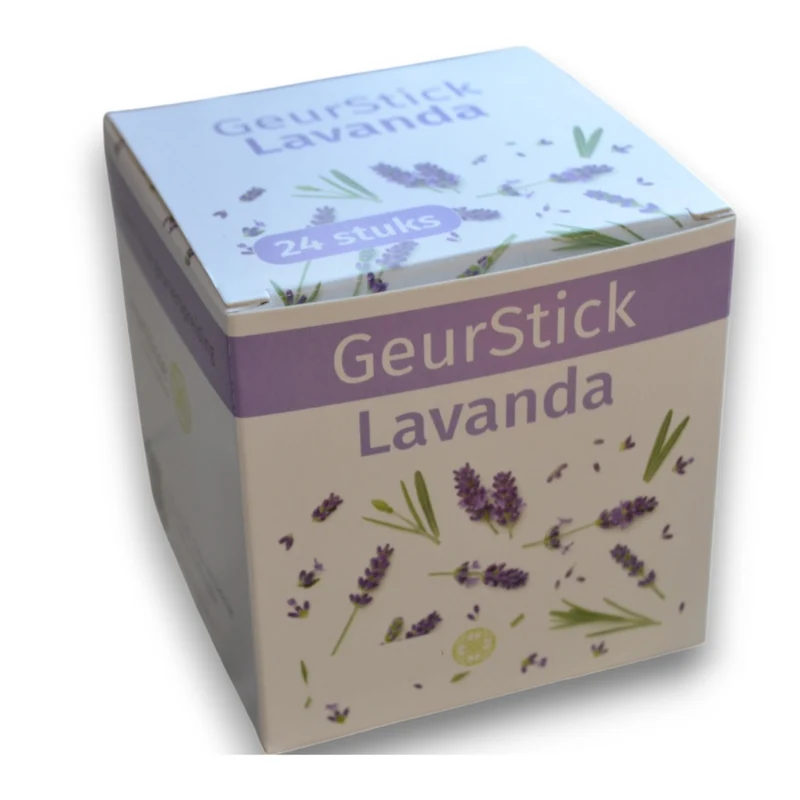 Habit Geurstick Lavenda of Tonic Fresh (24 stuks)- 100% veilig - Compacte luchtverfrisser zonder stekker of batterijen - maskeer vieze geuren