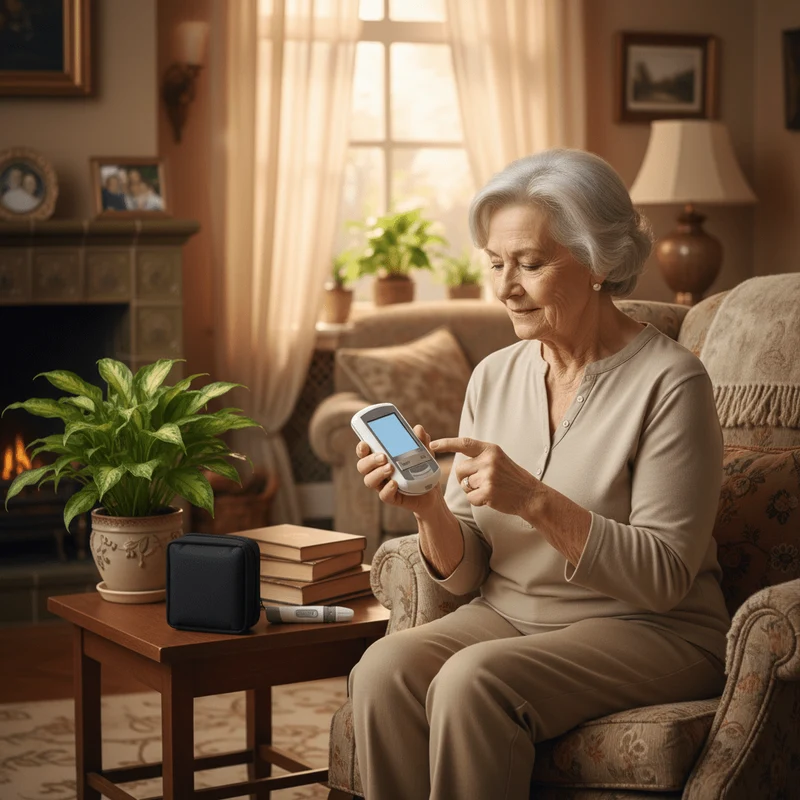 Draadloze Cholesterolmonitor Bluetooth