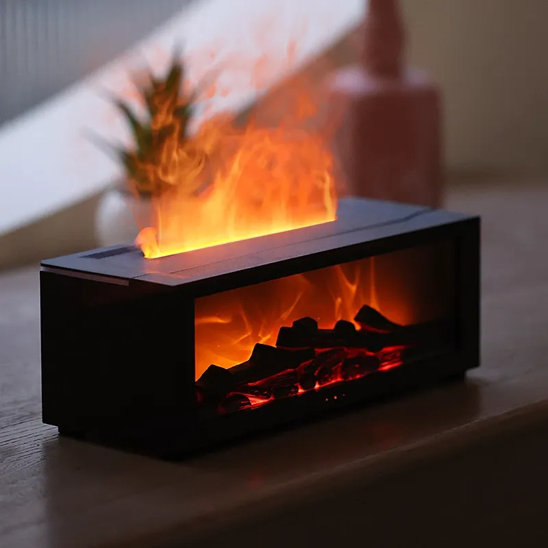 Aroma Diffuser | Elektrische Geur Lamp met Vlam Effect | GeurVlam