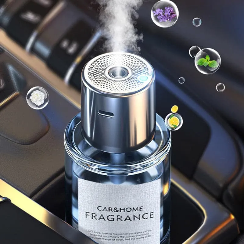 Automatische Auto-Luchtverfrisser met Ultrasone Vernevelingstechnologie – 5 Standen – Alcoholvrij – 160ml | Sansoti
