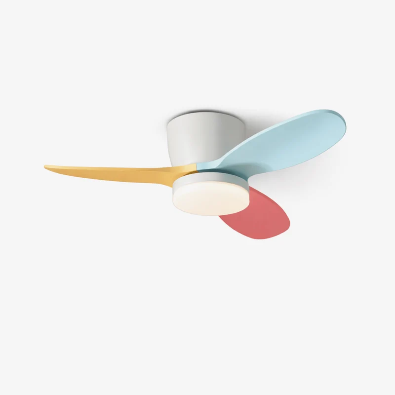 Plafondventilator Milo met Verlichting — Elegante Ventilator 91cm Modern Design met Afstandsbediening | Sansoti