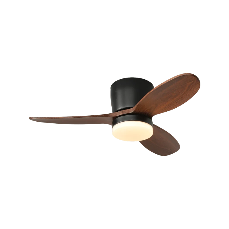 Plafondventilator Milo met Verlichting — Elegante Ventilator 91cm Modern Design met Afstandsbediening | Sansoti