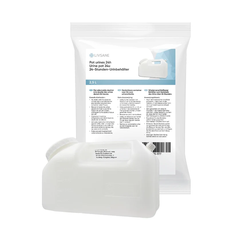 LIVSANE Urine Pot 24h 2,5l