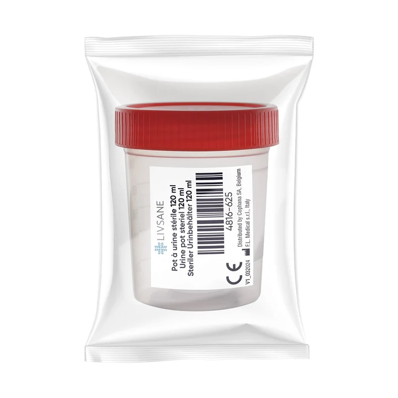 LIVSANE Urine Pot Steriel 120ml