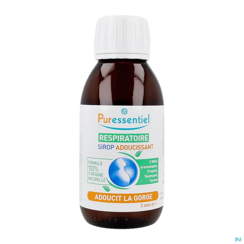 Puressentiel Ademhaling | 125ml Verzachtende Honingsiroop
