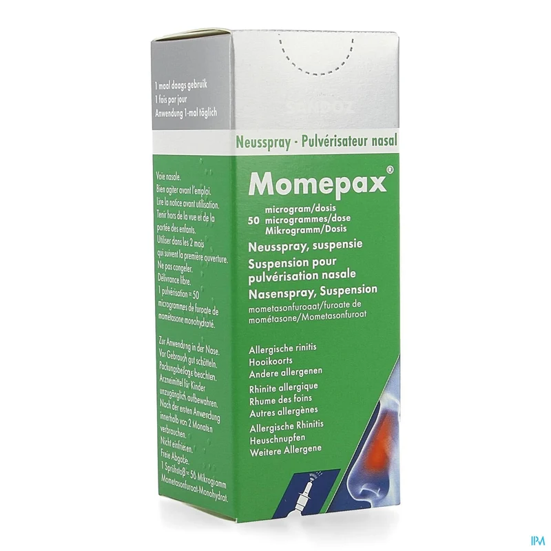 Momepax 50mcg | 140 dosissen neusspray | Allergische rinitis