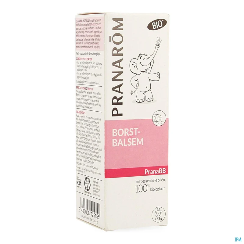 Pranabb Borstbalsem Tube 40ml Pranarom