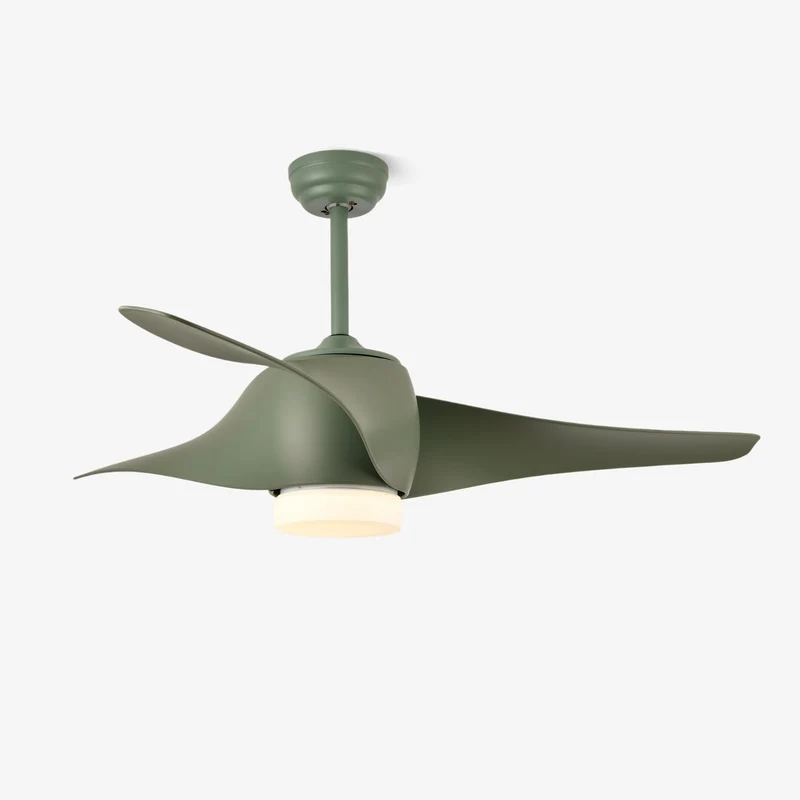 Plafondventilator met Verlichting Umber – Ø132 cm Moderne Ventilator met LED-Lamp | Sansoti