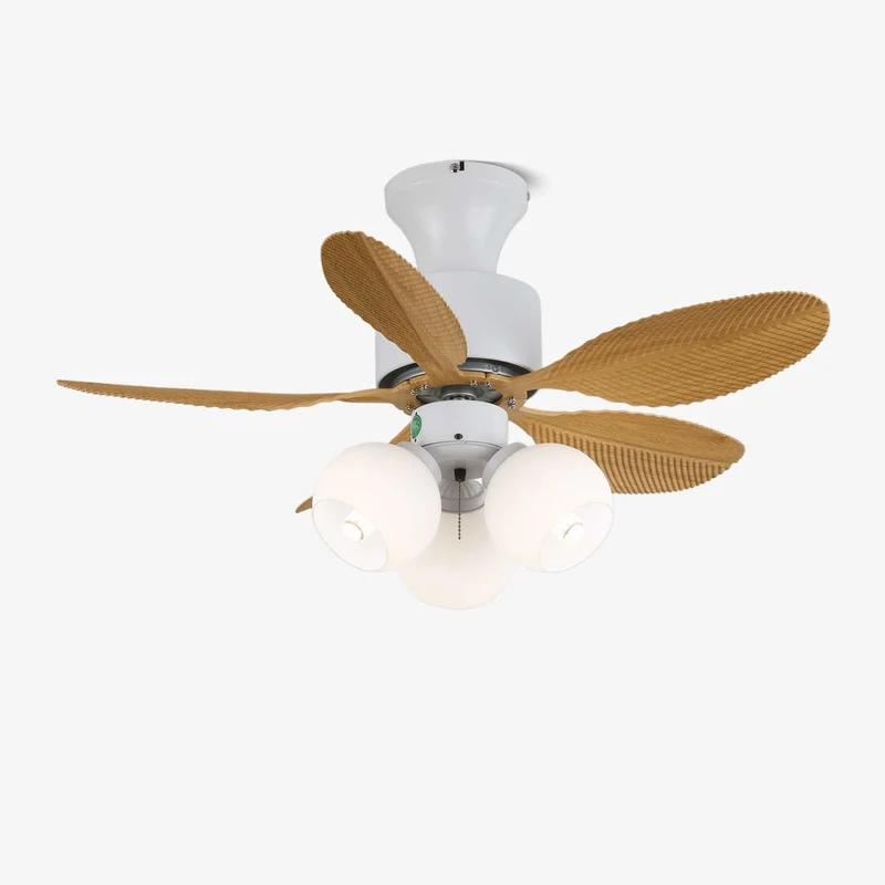 Plafondventilator Althea Vintage met Verlichting en Afstandsbediening 80 cm | Sansoti