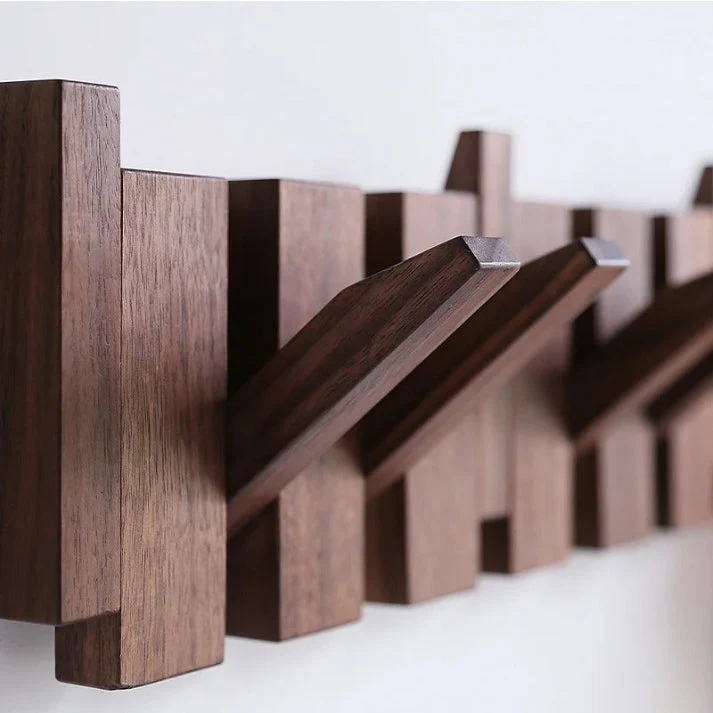 Houten Piano Kapstok - Elegant en Functioneel