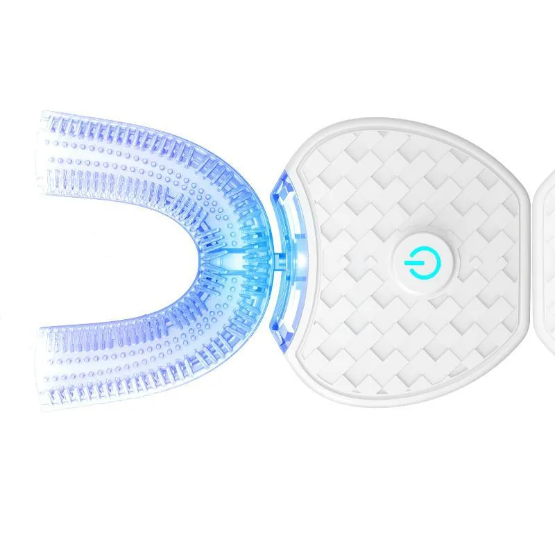 Automatische U-Vormige Elektrische Tandenborstel Siliconen 360° Mondverzorging Waterdicht IPX7 | Sansoti
