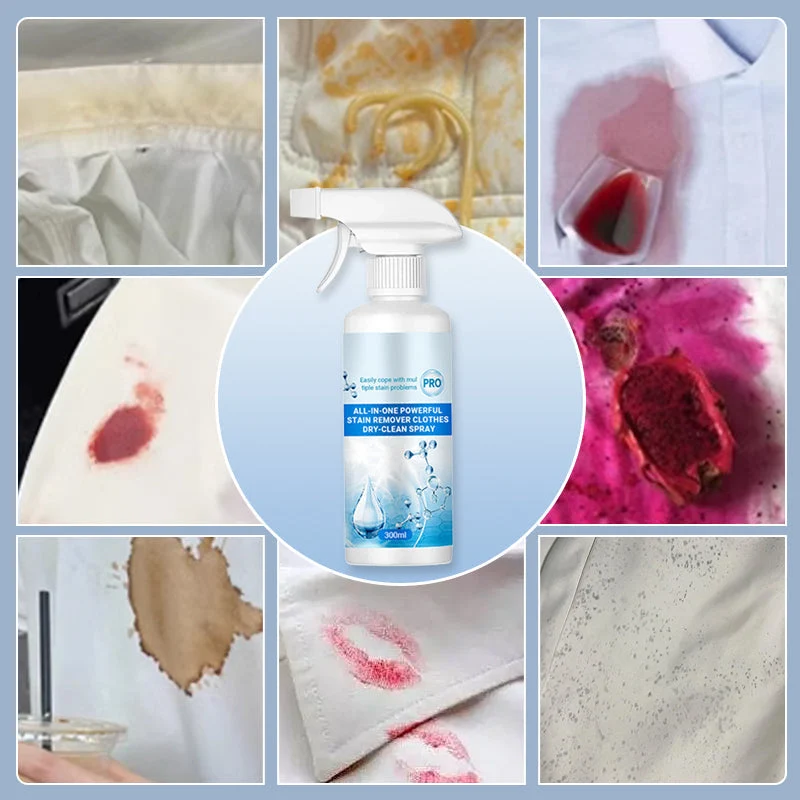 Textielreinigingsspray 300ml – Vlekverwijderaar voor Kleding en Stoffen | Sansoti