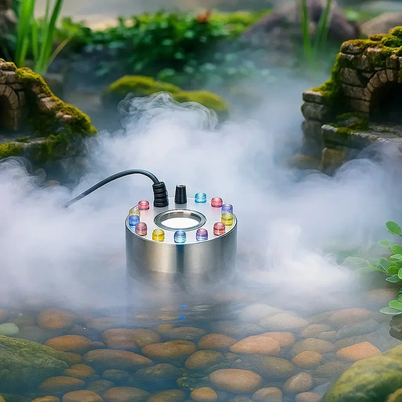 Ultrasone Mistmaker met Waterniveau Sensor voor Fontein Aquarium Luchtbevochtiger | Sansoti