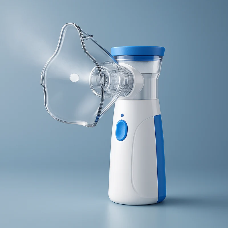 Draagbare Inhalator voor Thuis en Onderweg - Verstuivingsapparaat voor Kinderen en Volwassenen - Oplaadbaar via USB | Sansoti