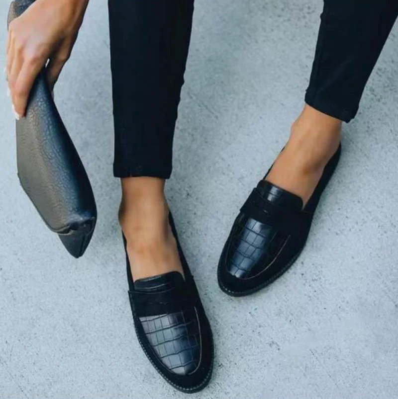 Instapschoenen Heren Leer Casual Loafers Comfortabel 35-41 | Sansoti