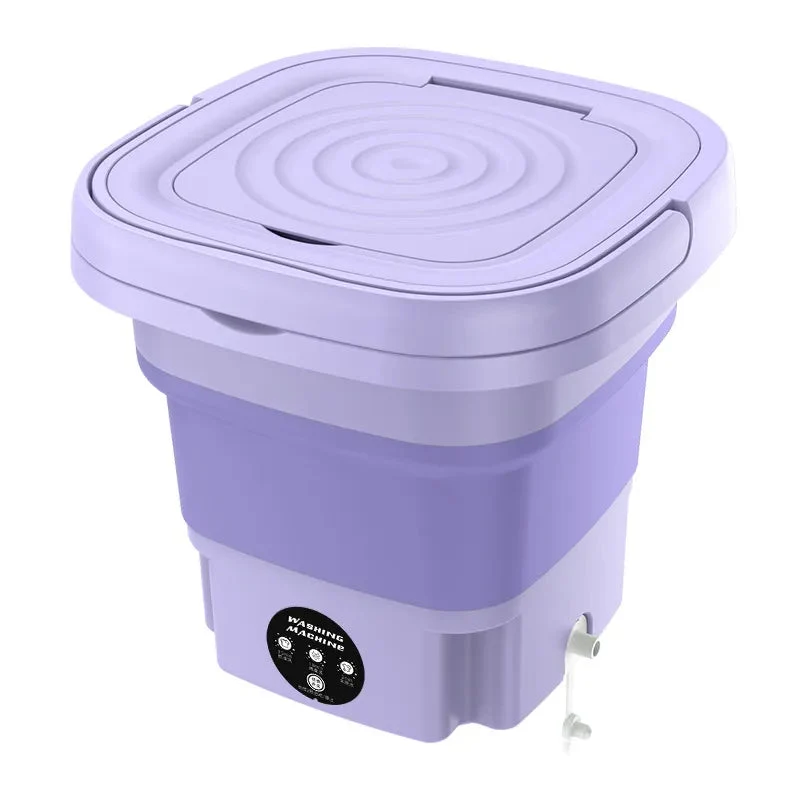 Draagbare Mini Wasmachine Opvouwbaar 8L