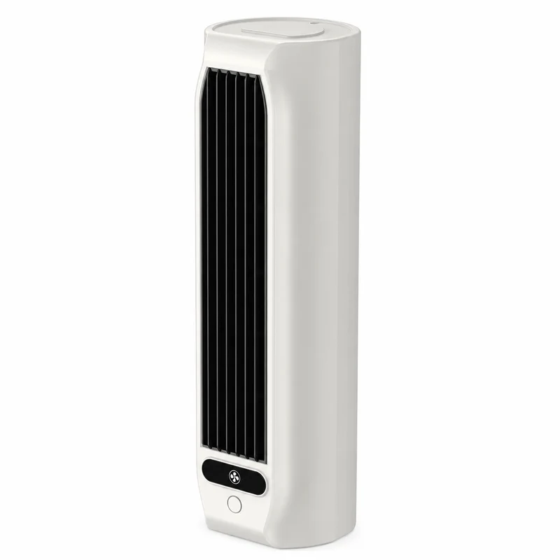 Draadloze Oplaadbare Ventilator 2000mAh Wandmontage Koeling Mobiele Aircooler 12 Uur Stille Werking Stil | Sansoti