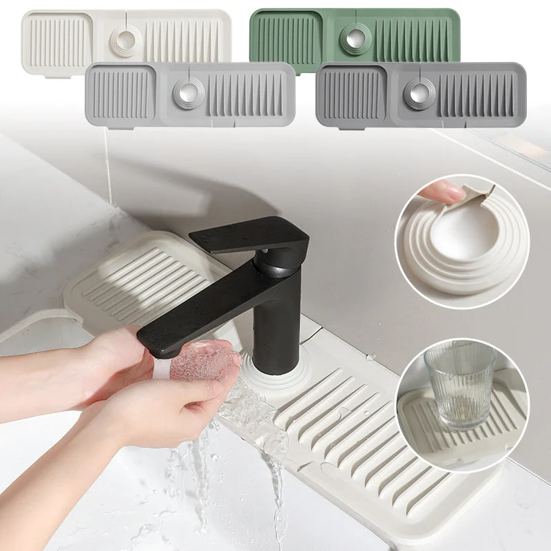 Kraanmat Siliconen Waterafvoer Anti Slip Gootsteen Bescherming Keuken Badkamer | Sansoti
