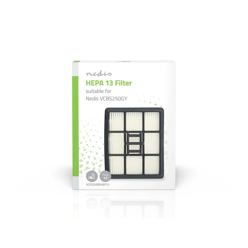 HEPA-Vervangingsfilter Vervanging voor: Nedis® - Wit / Zwart