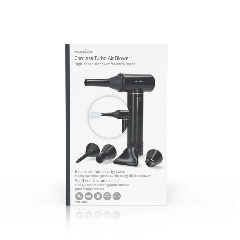 Snoerloze Turbo Luchtblazer 200W - 130000 rpm - Auto / Buiten / Computers & Toetsenborden / Hobby & Speelgoed / Huis
