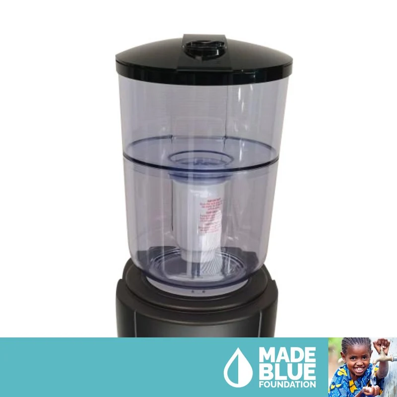 Habit Greenway navulbare waterkoeler fles met waterfilter | waterkoeler fles zelf vullen - hervulbare waterfles waterkoeler