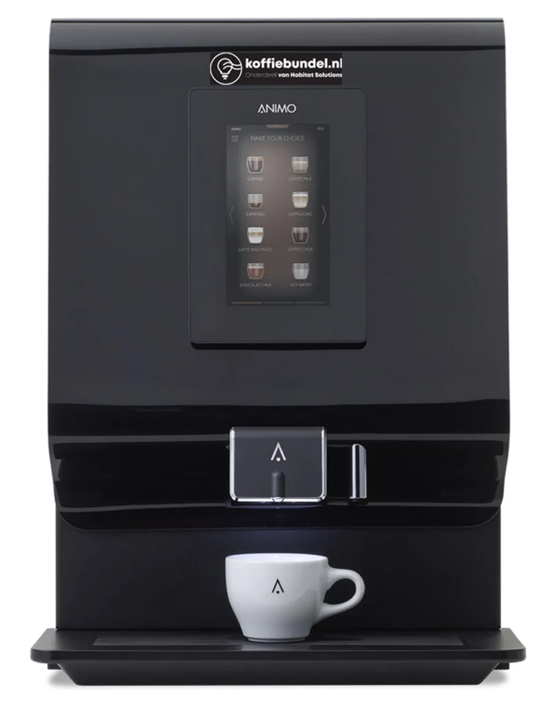 Animo OptiVend 32 Touch – Instant Koffiemachine voor Bedrijven - Beste Instant Koffieautomaat - tot ca. 100FTE